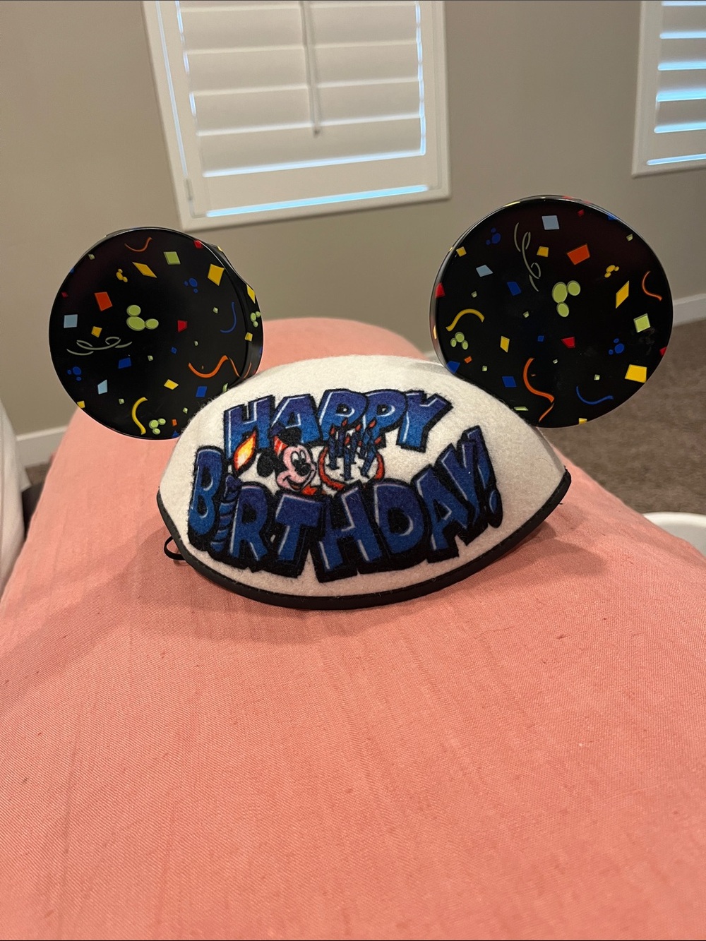 Happy Birthday Party Mickey Ears